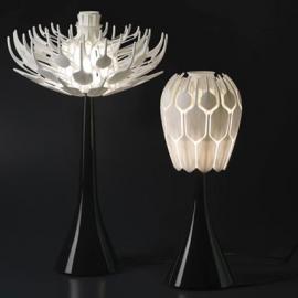 设计异常复杂的台灯