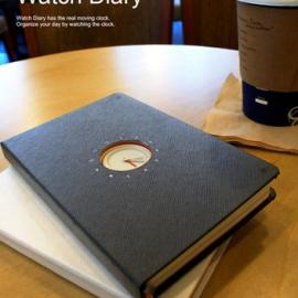 带时钟的笔记本