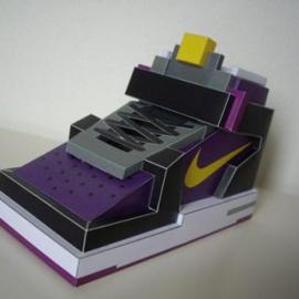 纸质NIKE鞋子