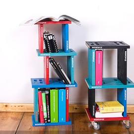 由书组成的书架