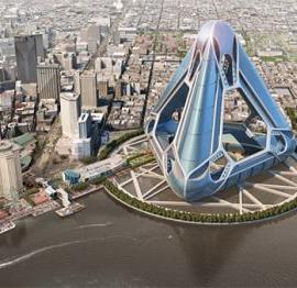 新奥尔良的三角大厦