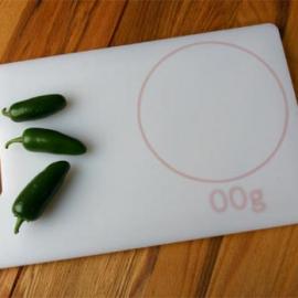 能显示食物重量的砧板