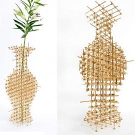 脚手架花瓶