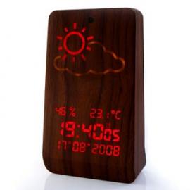 WoodStation 木头时钟