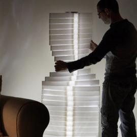 可自由旋转的落地灯