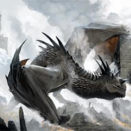 Chase Stone的一组以未来为题材的刻画插画作品