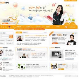 网页设计大师 韩国网页设计模板 - OR-057