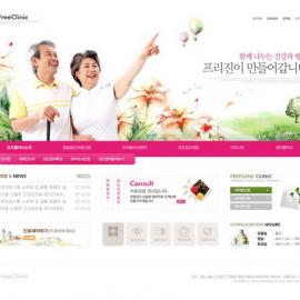 网页设计大师 韩国网页设计模板 红色系 - RED-017