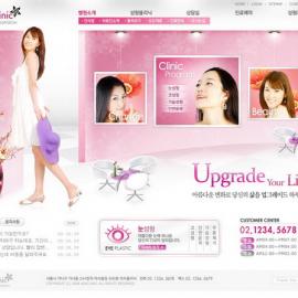 网页设计大师 韩国网页设计模板 红色系 - RED-043