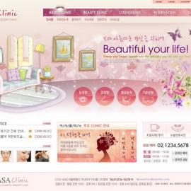 网页设计大师 韩国网页设计模板 红色系 - RED-051