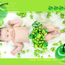 儿童摄影-相册模板摄影模板大全  - baby_xiangce_00081