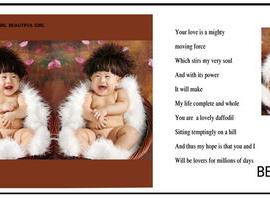 儿童摄影-相册模板摄影模板大全  - baby_xiangce_00088