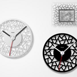 古典元素的现代化 窗格时钟