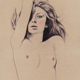 Kelly Thompson女性主题时尚插画