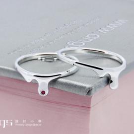 真爱如血！情侣对戒 设计小学七夕倾情力作