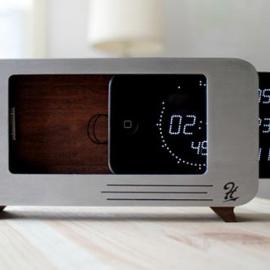 iPhone 闹钟手机座