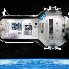 建设一个私营
宇宙空间站