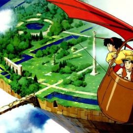 宫崎骏《天空之城》设定资料集