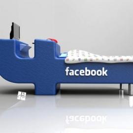 Facebook睡床