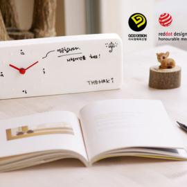 韩国Memo Clock备忘录陶瓷台钟 荣获红点奖