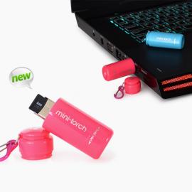 mini-torch二代USB直充式迷你读卡小手电
