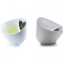 巧妙的泡茶杯子