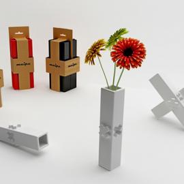 简单的组合花瓶