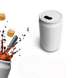 易拉罐造型的陶瓷咖啡杯