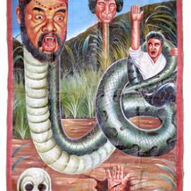 加纳电影绘画招贴展作品欣赏