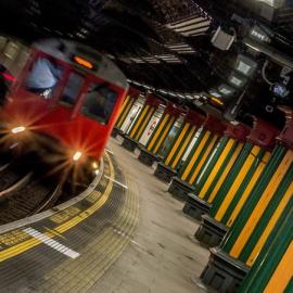 150年的伦敦地铁站