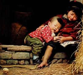 中国人自己的油画