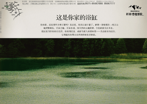 新湖楼盘平面广告
