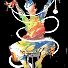 Nygaard Finn 爵士乐系列招贴设计