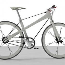 缺少一些管的自行车