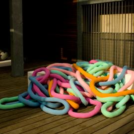 像面条一样的装饰