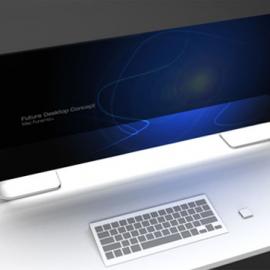 mac苹果概念电脑