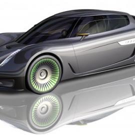 酷酷的太阳能环保跑车