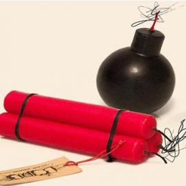 趣味设计之炸弹和火药蜡烛
