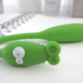 aniani香港handi动物系列可爱弯曲书写笔