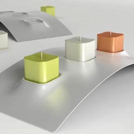 一系列漂亮的蜡烛设计