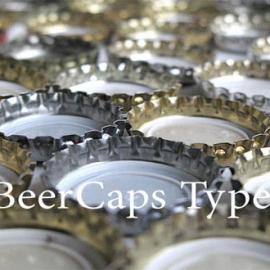 啤酒瓶盖子的趣味字母玩法