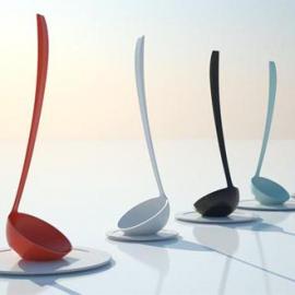 独特而又简洁漂亮的汤勺Tate Otama