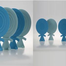 英国品牌J-ME创意大头娃娃杯垫