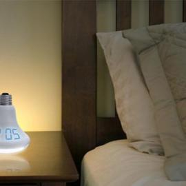 灯泡形状的闹钟