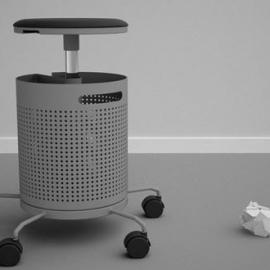 椅子和废纸篓的结合