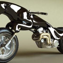 超级拉风的捷豹摩托车