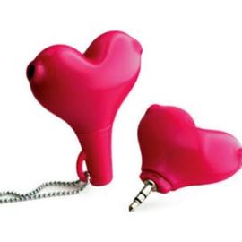 心形耳机分线器