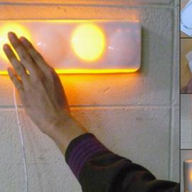 带照明的触摸控制插线板