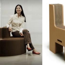 像手风琴一样拉开的椅子