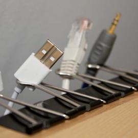 夹插头的长尾夹